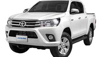 Toyota Hilux Revo. Automatic gear